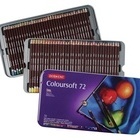 0701029 Набор цветных карандашей Coloursoft 72 цв в метал.уп DERWENT																									
