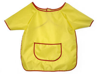 Фартук 58х78 см. рубашка с карманом, жёлтый, 100% полиэстер 5745787
