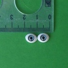 Глаза для кукол (пара) 7х9 (пластик)
