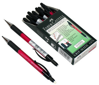 137521 Механические карандаши GRIP MATIC 1375, 0,5мм, красный, в картоне, 10шт.																										