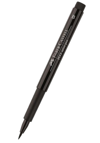 167499 Капиллярные ручки PITT ARTIST PEN BRUSH, черный
