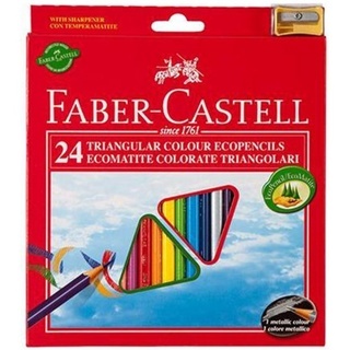 120524 Цветные карандаши ЕСО с точилкой, набор цветов, в картоне