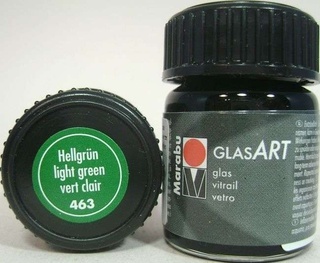 Краска по стеклу GlasArt Цвет 463 св. зеленый
