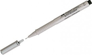 166299 Капиллярная ручка ECCO PiGMENT, 0,2мм,																									
