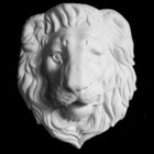 Маска льва, гипс(арт.90-951) 
