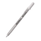 Ручка гелевая Gelly Roll белая тонкий стержень XPGB05#50																										
