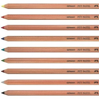 112111 Пастельный карандаш PITT, 101, (белый мягкий) 
