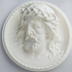 Иисус барельеф, гипс (арт 80-851) 35х35х15 см