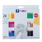 8023 C24-1 Fimo Soft, Пластика Базовый набор из 24цв. по 25гр. 600гр. 
