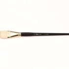 114016 Кисть щетина плоская "Artists CLASSIC",  ручка длинная, цвет черный №16
