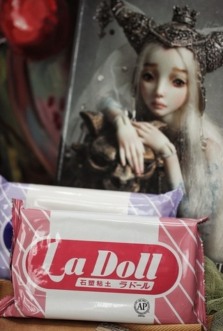 Пластик Ла Долл (La Doll) 500 гр. самозатвердевающий белый
